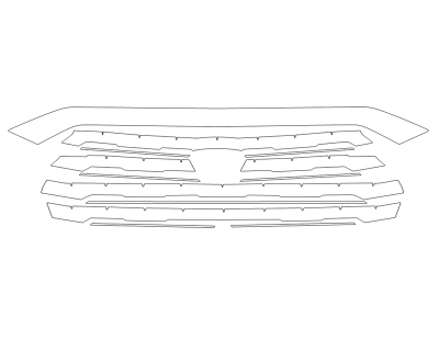 2023 TOYOTA SEQUOIA CAPSTONE GRILL