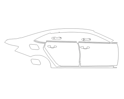 2023 VOLKSWAGEN JETTA TRENDLINE PASSENGER SIDE