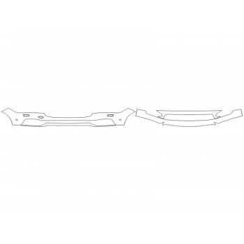 2023 VOLVO S90 ULTIMATE BUMPER (MULTI PIECE) WASHERSWITH SENSORS