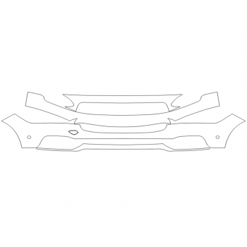 2023 VOLVO S90 ULTIMATE BUMPER WITH SENSORS