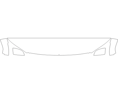 2023 VOLVO XC 40 RECHARGE PLUS HOOD FENDERS MIRRORS 12 INCH (WRAPPED EDGES)