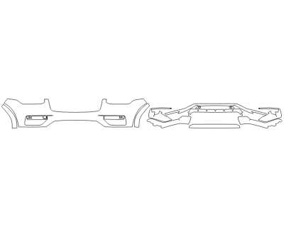 2023 VOLVO XC90 CORE BUMPER (MULTI PIECE)