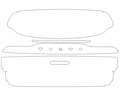 2023 VOLVO XC90 CORE REAR HATCH