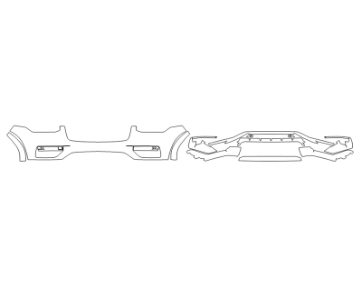 2023 VOLVO XC90 PLUS BUMPER (MULTI PIECE)